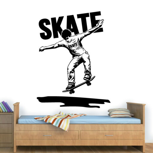 Skater. Autocolante decorativo de parede.