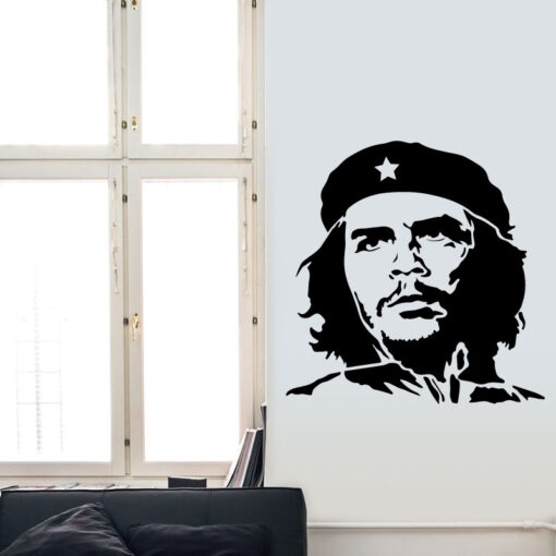 Che Guevara em vinil autocolante decorativo de parede.