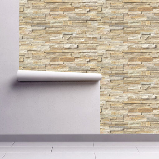 Papel de parede pedaços de mármore em vinil autocolante decorativo