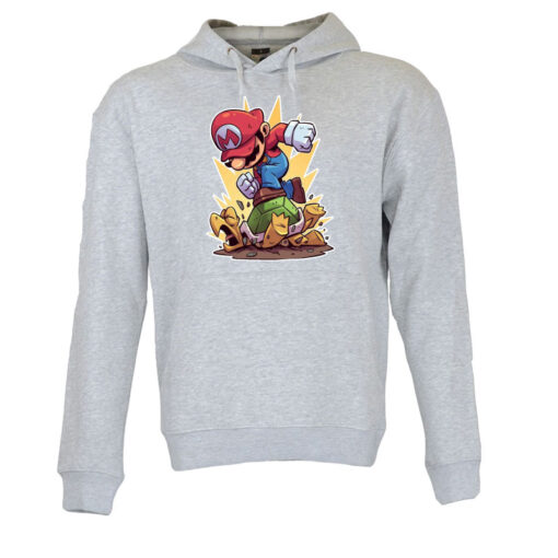 Sweatshirt com capuz Super Mario