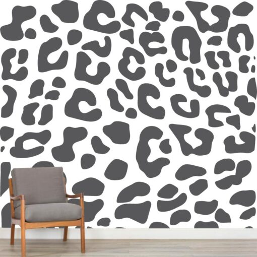 Papel de parede Leopardo em vinil autocolante decorativo